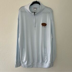 Ron Jon Light Blue Zip-Up Sweater